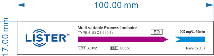 Biological Indicator | Bowie Dick Test Pack |  Sterilization Process Challenge Device | LISTER BIOMEDICAL CO.,LTD 