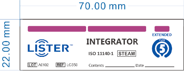 Biological Indicator | Bowie Dick Test Pack |  Sterilization Process Challenge Device | LISTER BIOMEDICAL CO.,LTD 