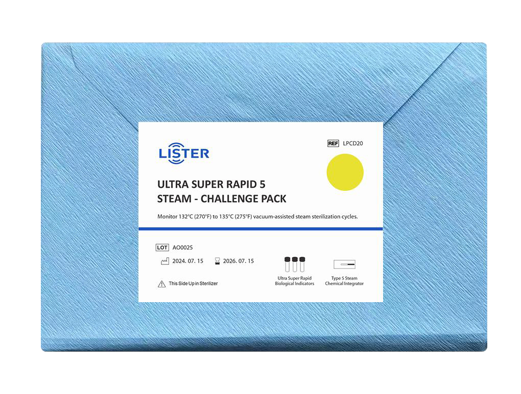 Biological Indicator | Bowie Dick Test Pack |  Sterilization Process Challenge Device | LISTER BIOMEDICAL CO.,LTD 