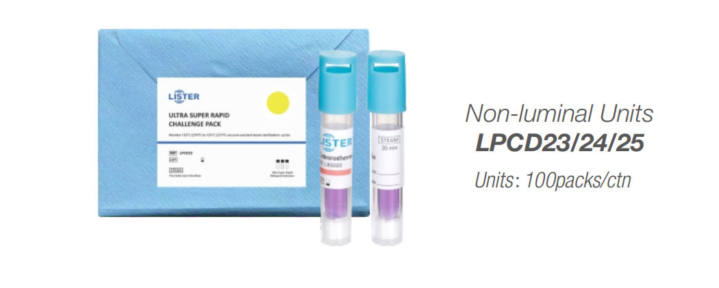 Biological Indicator | Bowie Dick Test Pack | Sterilization Process Challenge Device | LISTER BIOMEDICAL CO.,LTD 