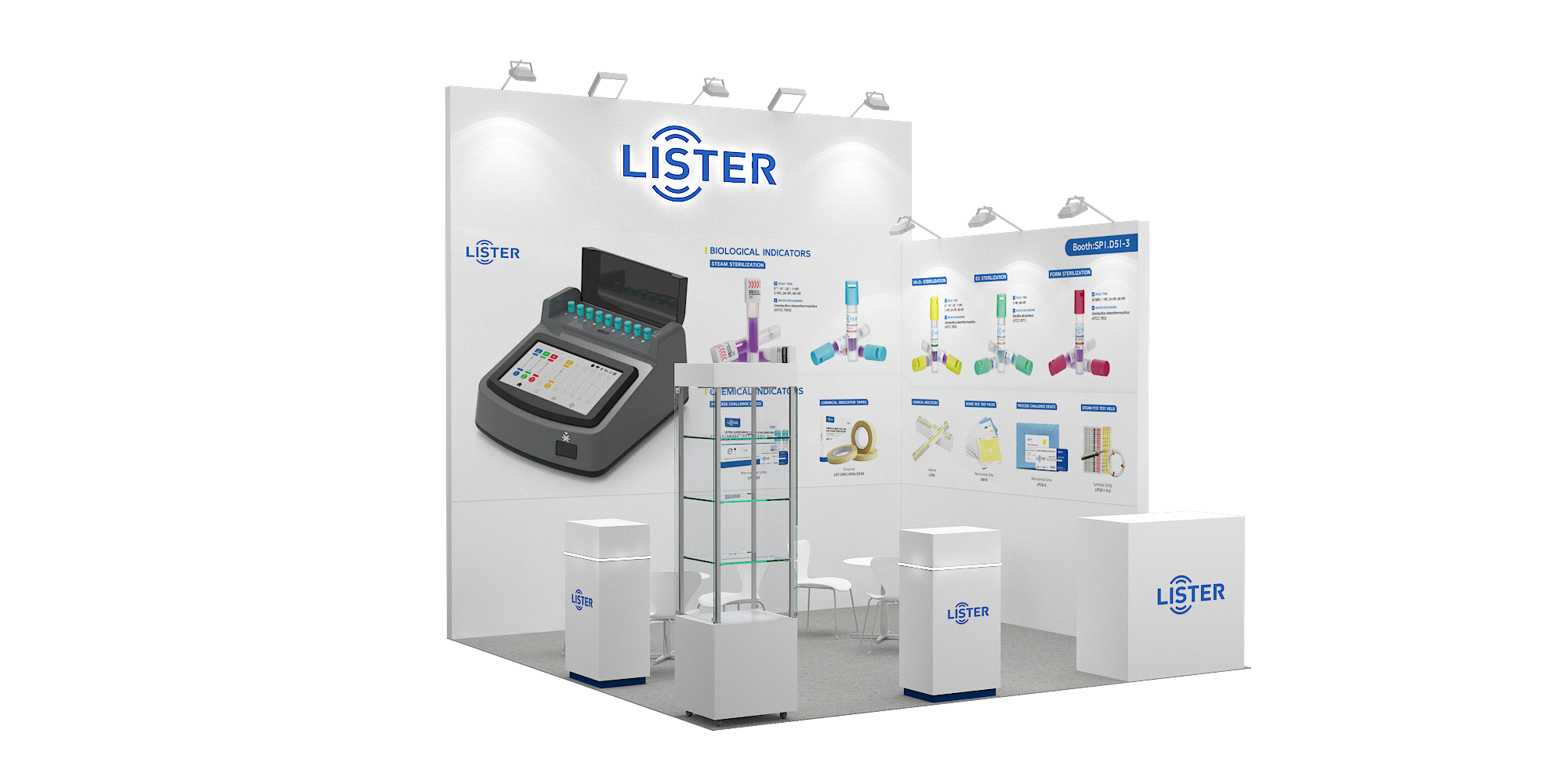 Biological Indicator | Bowie Dick Test Pack | Sterilization Process Challenge Device | LISTER BIOMEDICAL CO.,LTD 