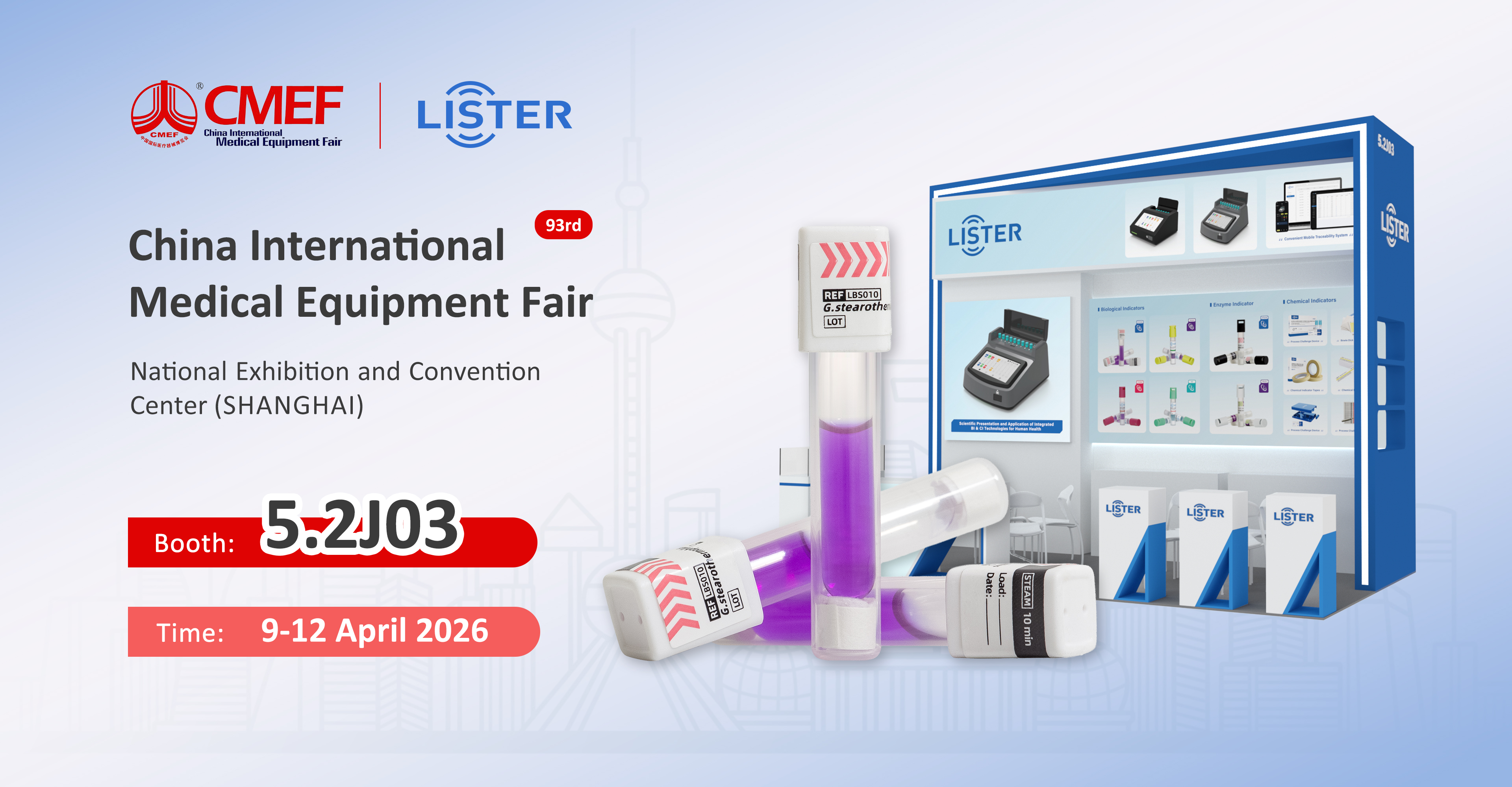 Biological Indicator | Bowie Dick Test Pack |  Sterilization Process Challenge Device | LISTER BIOMEDICAL CO.,LTD 